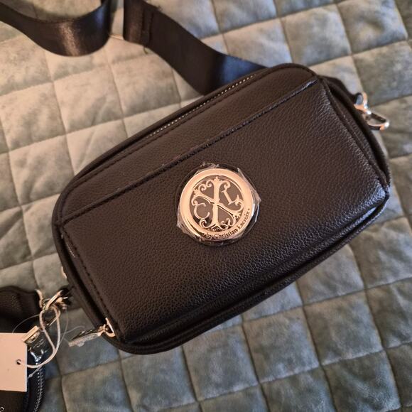 CXL by Christian Lacroix Black Eve Pebble Camera Bag NWT - Picture 7 of 7